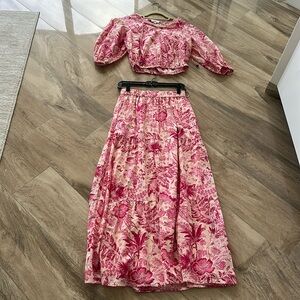 Elan top and skirt s